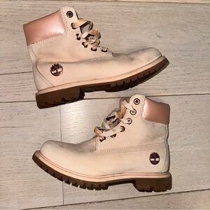 Timberland Champagne Pink Limited Edition Boots Women’s 7.5